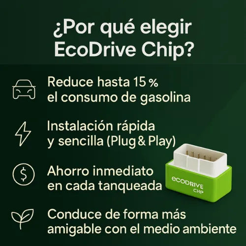 EcoDrive® - Sensor Ahorrador de Combustible
