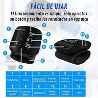 Tensiómetro de muñeca - Controla la actividad cardiaca en segundos