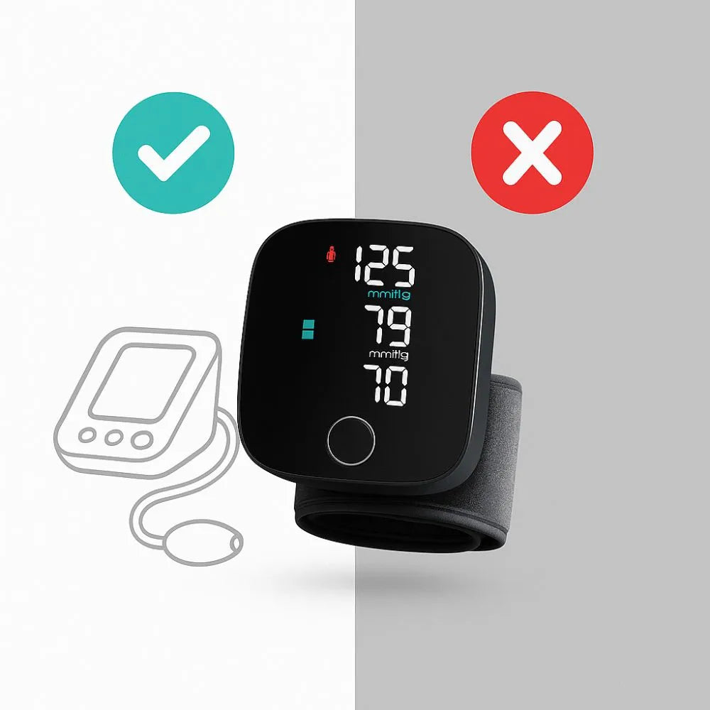Tensiómetro de muñeca - Controla la actividad cardiaca en segundos